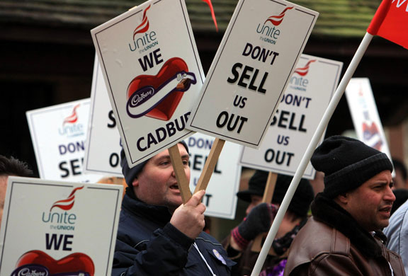Week in business: Cadbury workers and supporters gather in Bournville 
