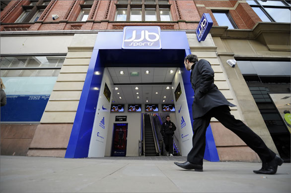 Week in business: A JJB Sports store in Manchester city centre
