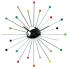 10 of the best: clocks: Spider wall clock