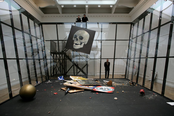 Eyewitness: Artist Michael Landy's latest art work, Art Bin