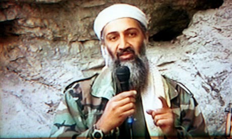 hunt down Osama in Laden. Osama bin Laden: possibly in