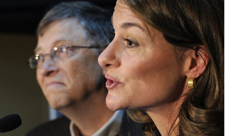 Bill and Melinda Gates give $10bn for vaccines to save 8m children&#39;s lives | Society | The Guardian - Bill-and-Melinda-Gates-co-001