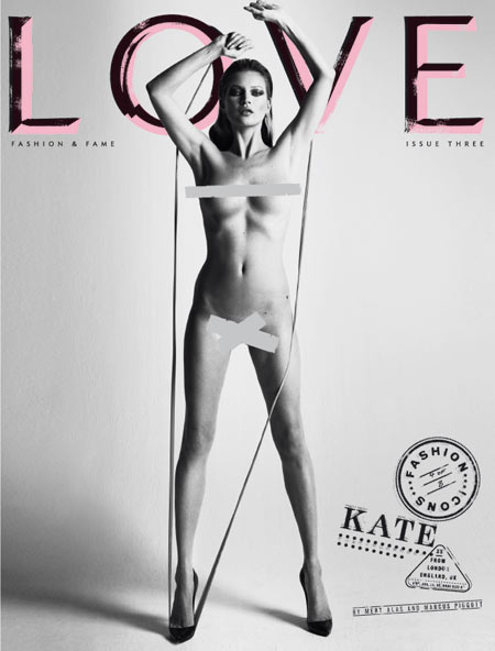 Love magazine – Kate Moss