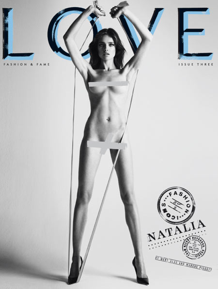 Love magazine – Natalia Vodianova