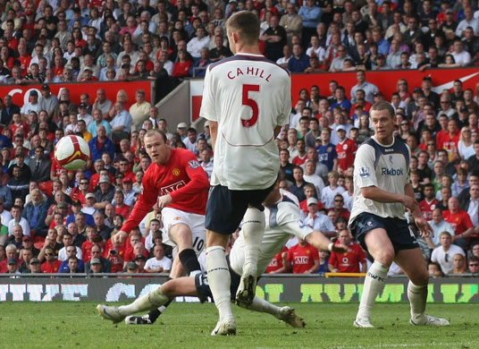 Rooney's goals: Rooney scores against Bolton