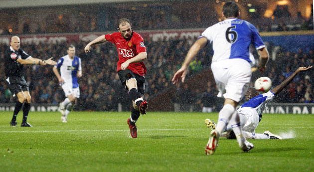 Rooney's goals: Rooney scores against Blackburn Rovers