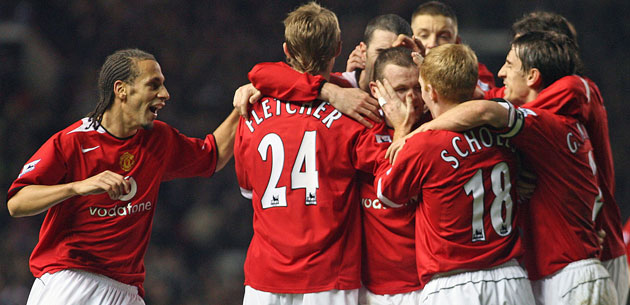 Rooney's goals: Manchester United's Rooney celebrates scoring against Wigan