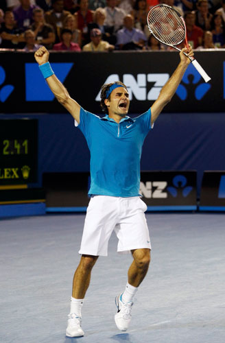 Murray v Federer: Roger Federer