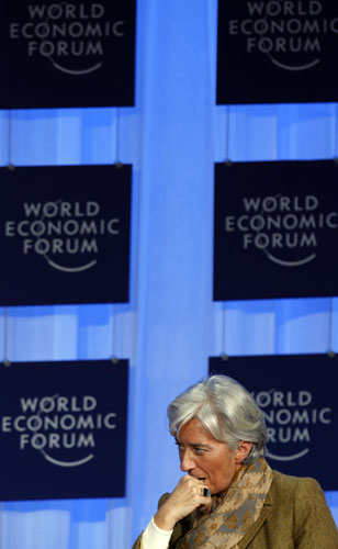 Davos update: Christine Lagarde World Economic Forum in Davos
