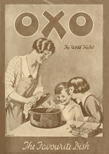 Visual History of Cooking: An early twentieth century Oxo advertisement