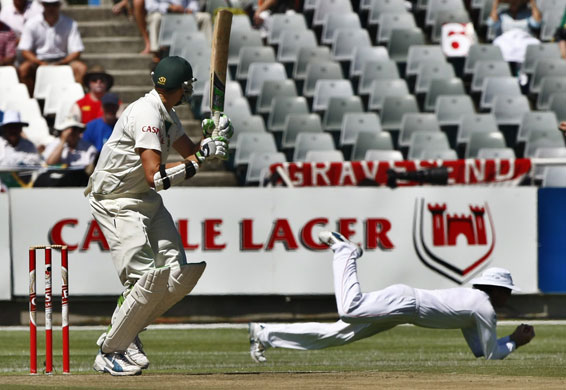 cricket: Day two of third cricket test match