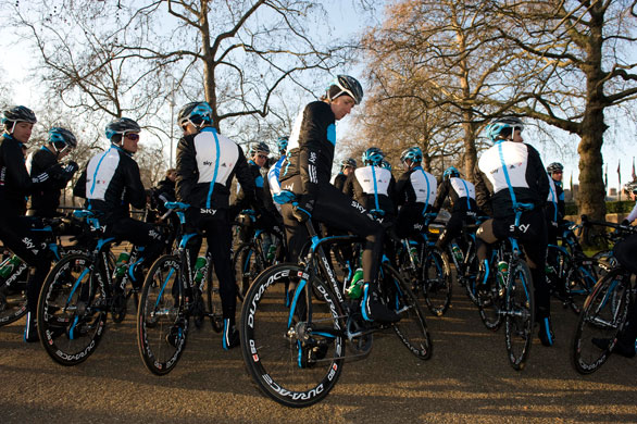 Team Sky launch: Team Sky launch