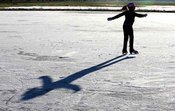 cold snap in UK: Winter weather in Cambridgeshire 