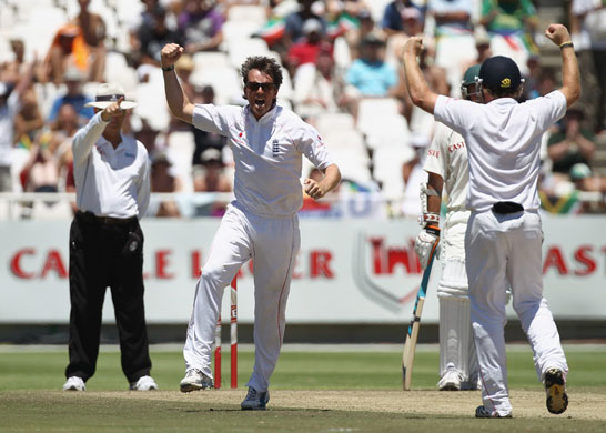 cricket: South Africa v England - 3rd Test Day Three