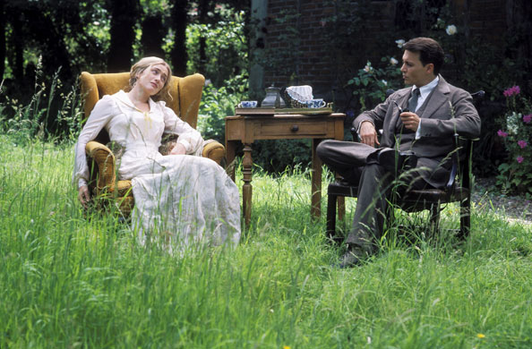 Writers in films: Johnny Depp as JM Barrie in the film Finding Neverland