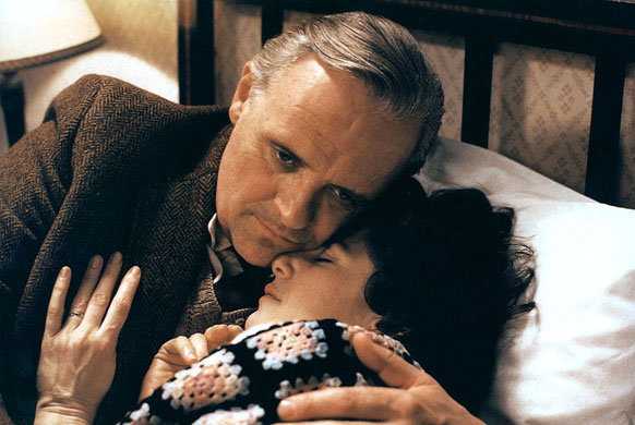 Writers in films: Anthony Hopkins as CS Lewis with Debra Wingerin Shadowlands 