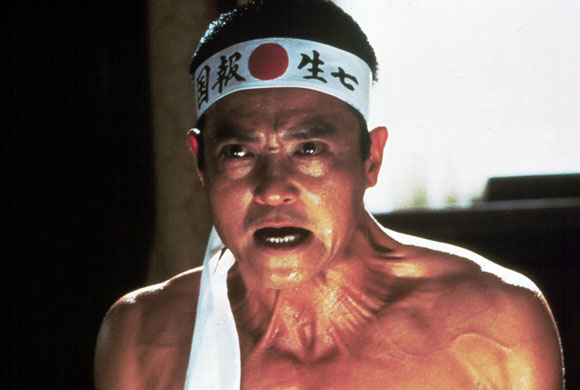 Writers in films: Ken Ogata as Yukio Mishima in the film Mishima: A Life In Four Chapters