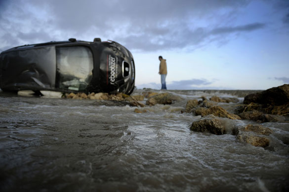 24 hours in pictures: flooding in Andalucia, Spain