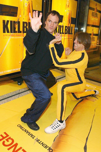 Jonathan Ross: 2003: Quentin Tarantino and Jonathan Ross UK premiere of Kill Bill
