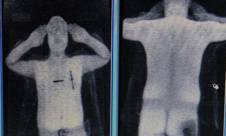 female airport body scanners. Airport security chiefs may