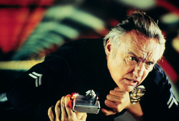 Dennis Hopper: Dennis Hopper in the film Speed, 1994