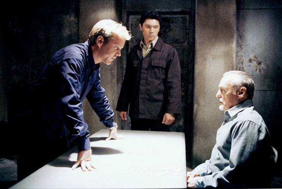 Dennis Hopper: Kiefer Sutherland and Dennis Hopper in Season 1 of 24, 2002