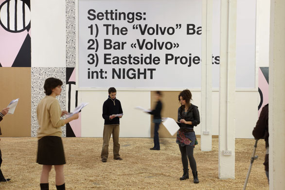 Exhibitions gallery 9/01: Liam Gillick