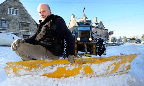 Snow warden and ploughman Gerald Smith