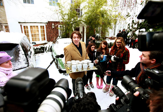 Eyewitness: Jonathan Ross announces that he is to quit working for the BBC