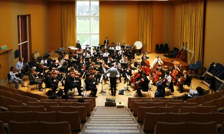 Watford Grammar School orchestra