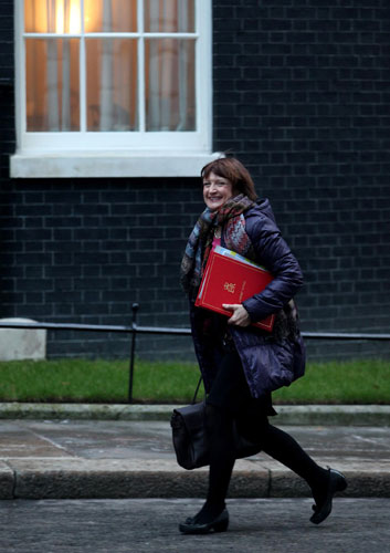 Hats and Scarves: Olympics Minister Tessa Jowell 