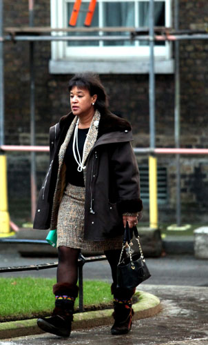 Hats and Scarves: Attorney General Baroness Scotland 