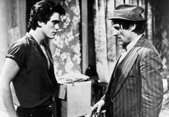 Dennis Hopper: Dennis Hopper and Matt Dillon in Rumblefish