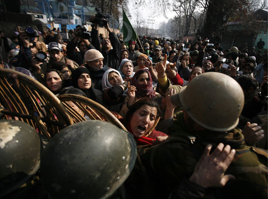 24 Hours in Pictures: Protest over the killing of Inayat Ahmad, a 16-year-old student in Srinagar
