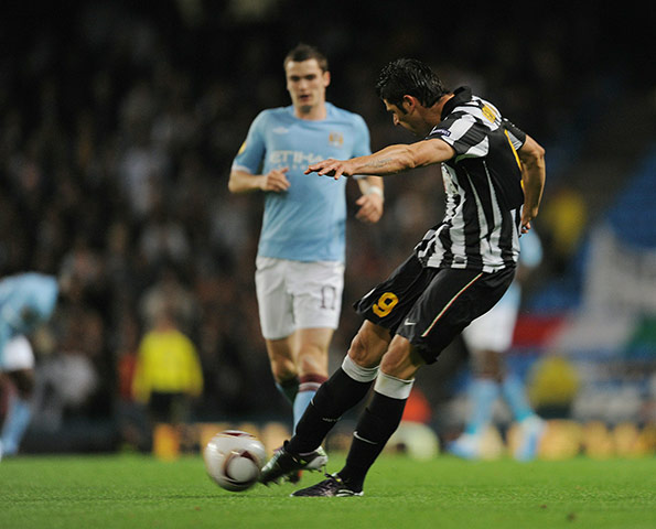 Europa League City: Vincenzo Iaquinta scores to give Juve the lead