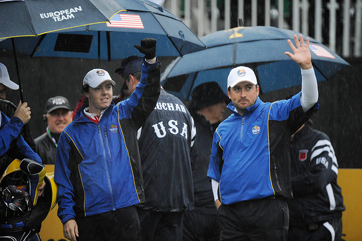 Ryder Cup: Ryder Cup 2010 day one