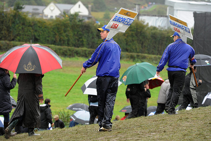 Ryder Cup: Ryder Cup 2010 day one