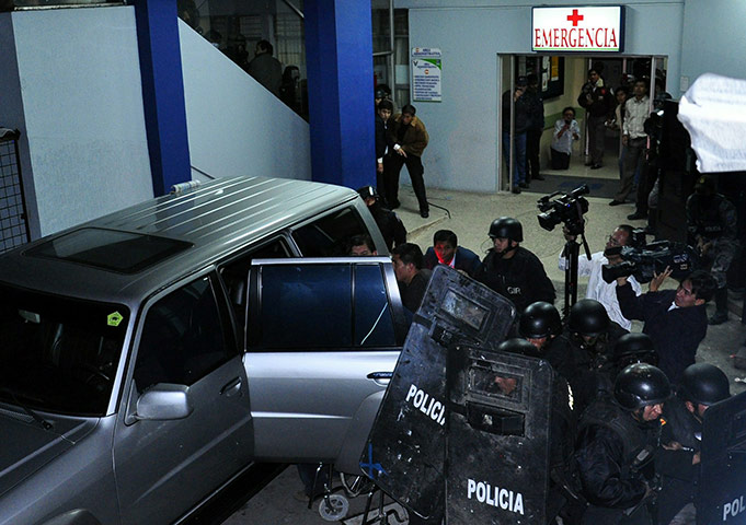 Ecuador Crisis Update: Members of an elite police special operations unit rescue President Correa