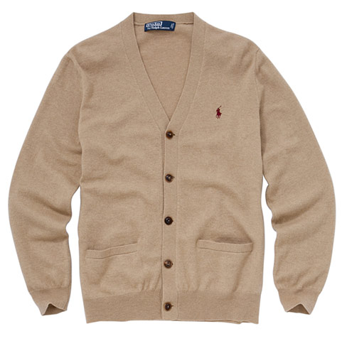 key trends: camel: Cardigan