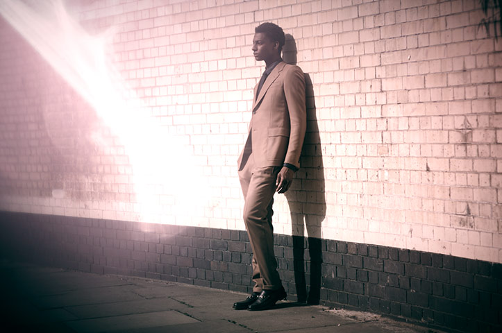 key trends: camel: Model wearing 