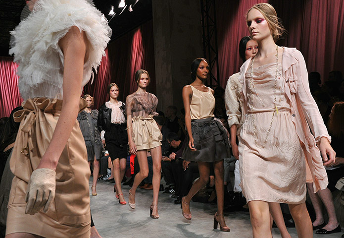 24 hours in pictures: Nina Ricci spring/summer 2011 show during Paris fashion week