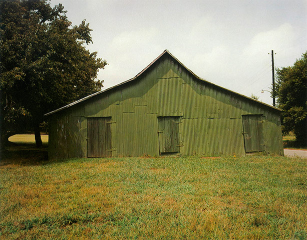 William Christenberry - Green Warehouse, 1978