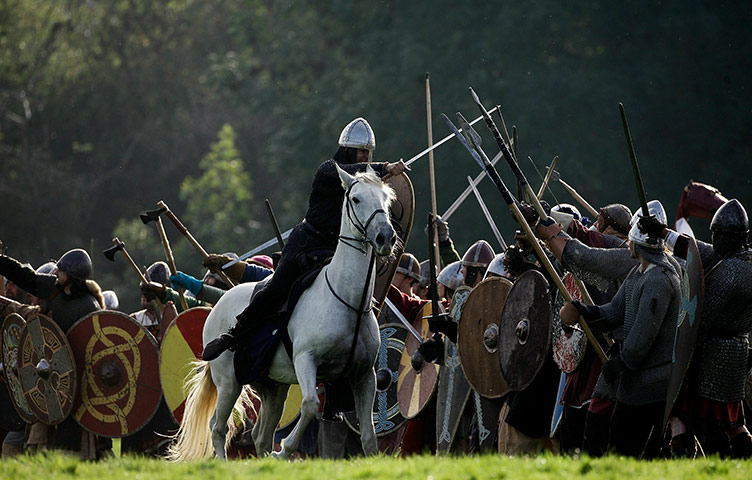 Hastings battle: The Annual Battle Of Hastings Re-enactment