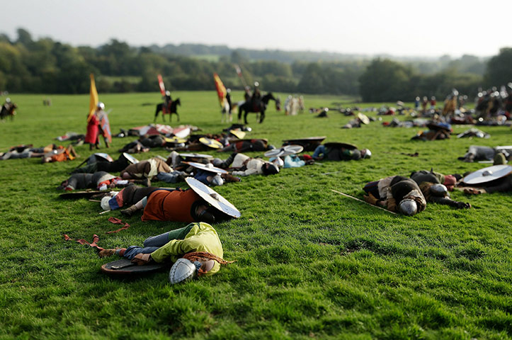 Hastings battle: The Annual Battle Of Hastings Re-enactment
