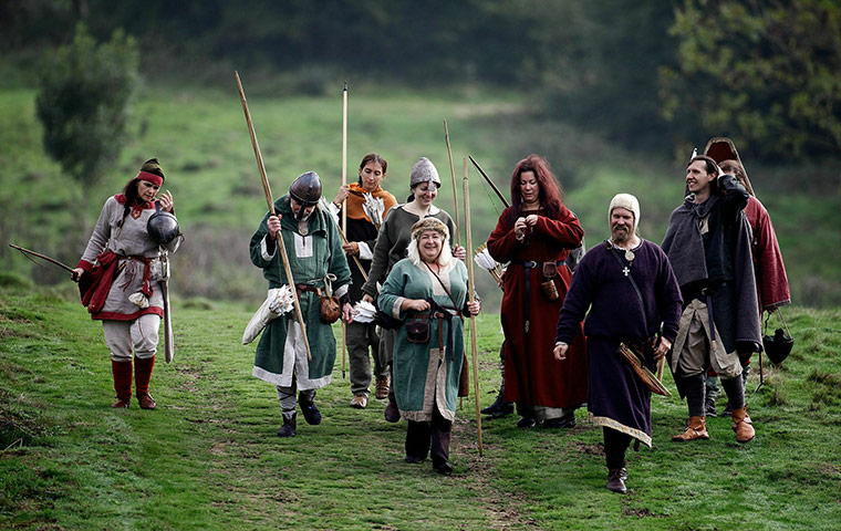 Hastings battle: The Annual Battle Of Hastings Re-enactment