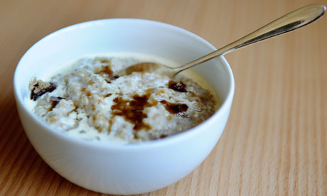 porridge Neal Robertson said the spon and water from the hills above 