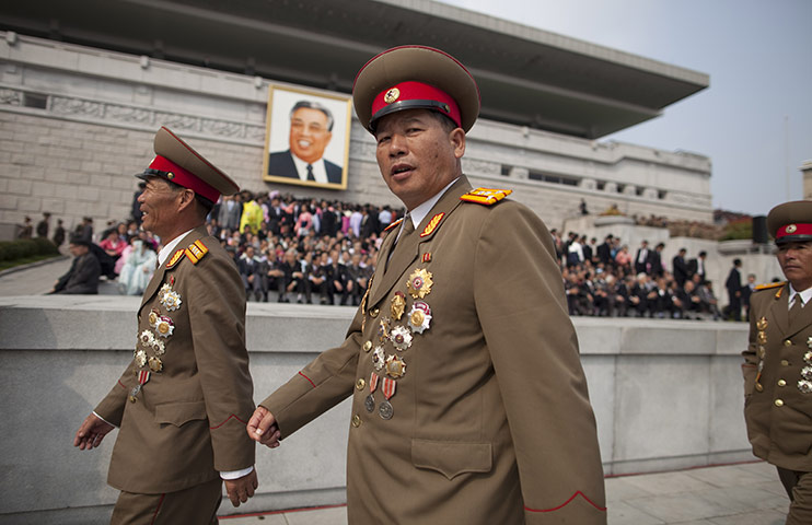 North Korea Update: The Kim Il-Sung Square after the end of today's military parade