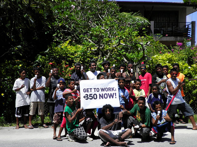 350 on 10:10:10: Majuro, Marshall Islands