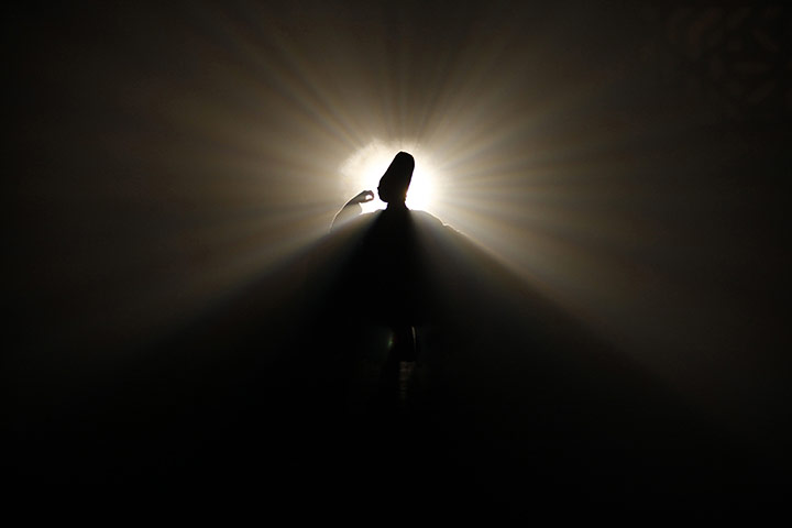 24 hours in pictures: A physically disabled artist on wheelchair in Mumbai