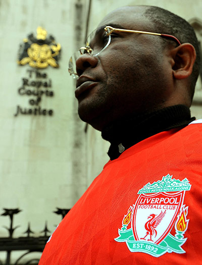 Liverpool in court: Liverpool fan